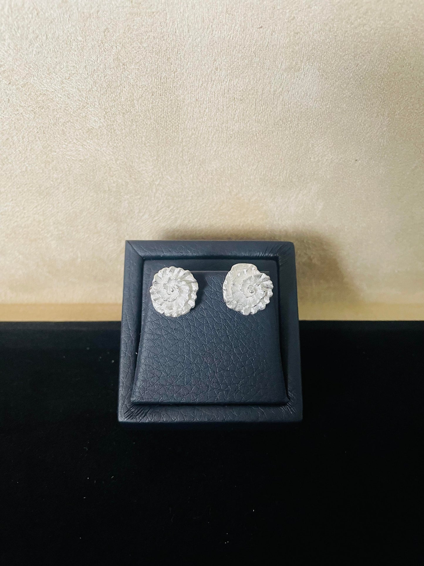 The Synapse Swirl Studs (Silver)